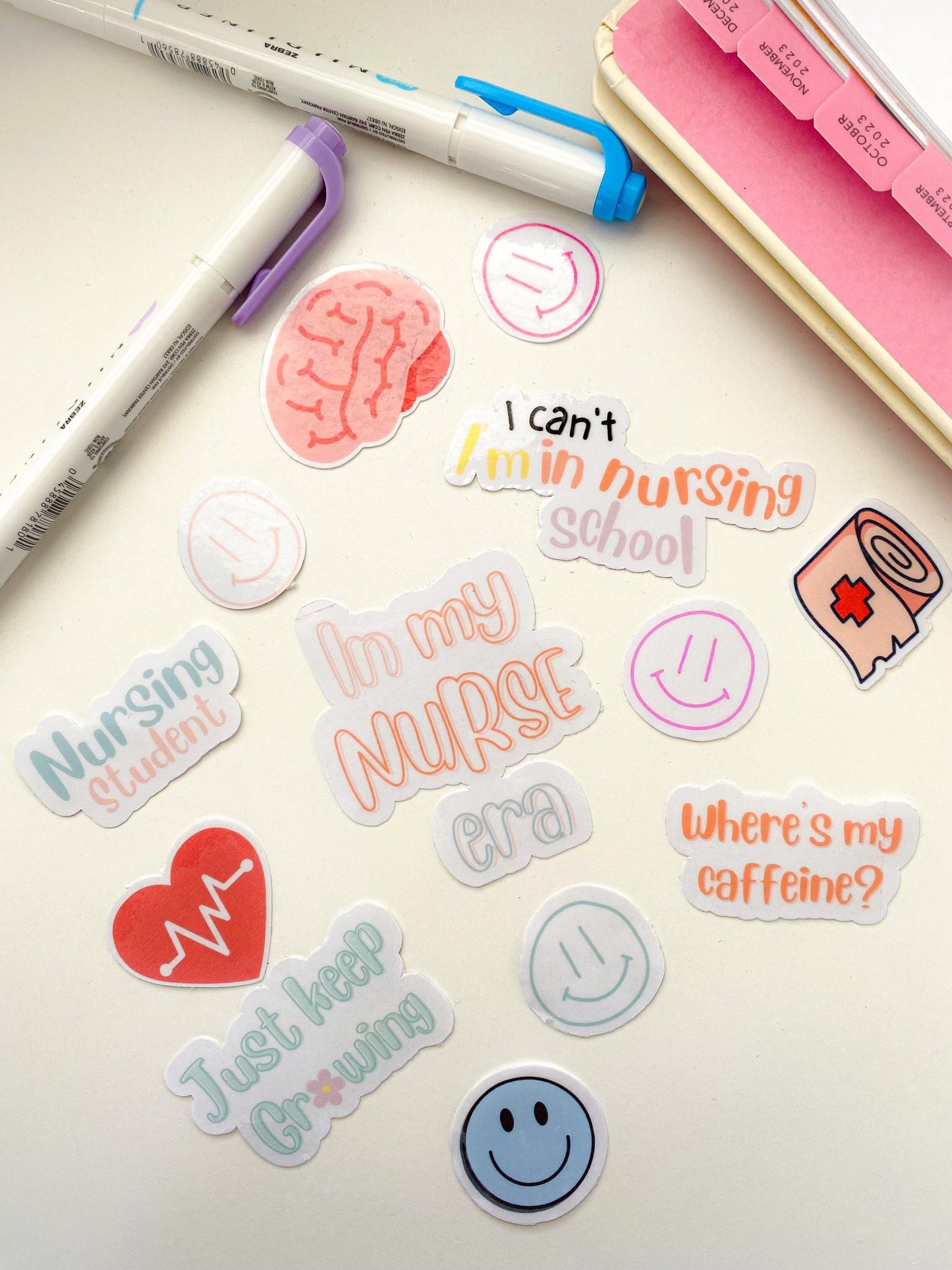 Nursing student sticker Pack